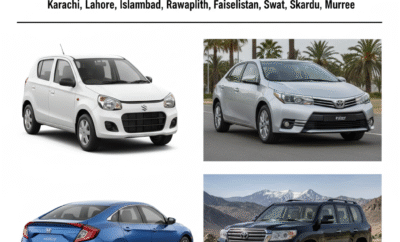 Rent a Car in Pakistan – Karachi, Lahore, Islamabad & Major Cities