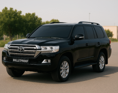 Bulletproof Car Rental Karachi – Armored Vehicle Service for VIP, Airport & Corporate Travel