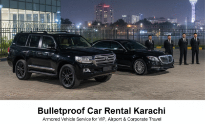 Bulletproof Car Rental in Karachi – VIP Armored Vehicles for DHA, Clifton, Airport & Corporate Use