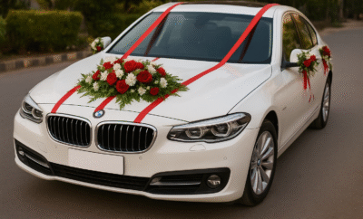 Luxury Wedding Car Rental in Lahore – BMW for Bride & Groom | Rent a Car in Lahore