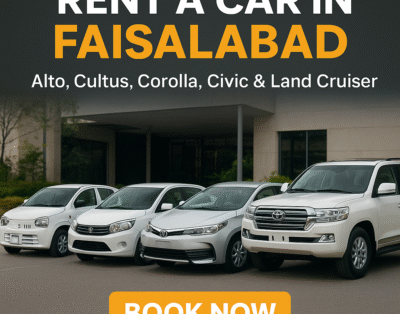 Rent a Car in Faisalabad – Alto, Cultus, Corolla, Civic & Land Cruiser | Weddings, Tours & Airport Transfers