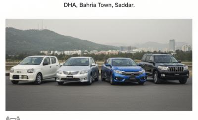 Rent a Car in Islamabad & Rawalpindi – Chauffeur-Driven Alto, Corolla, Civic, Prado & Land Cruiser