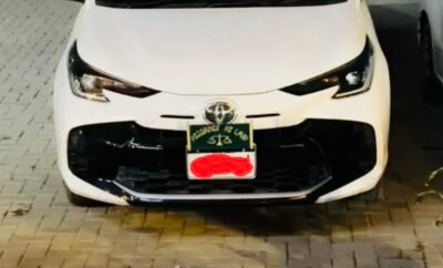 Toyota Yaris 2025 for Rent in Lahore – Shalimar Link Road | Automatic Car