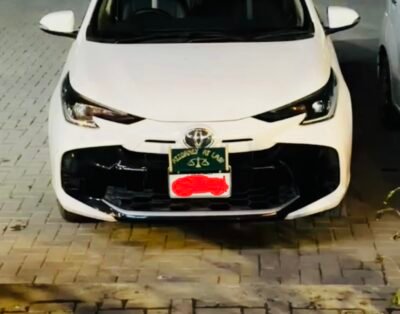Toyota Yaris 2025 for Rent in Lahore – Shalimar Link Road | Automatic Car