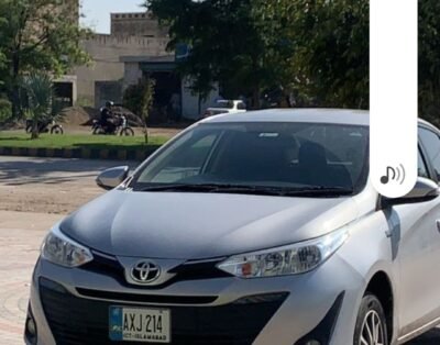Toyota Yaris Ativ X 1.5 CVT 2022 for Rent in Jhelum – Bilal Town Car Rental
