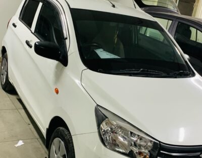 Manual White Suzuki Cultus for Rent in Karachi – M.T. Khan Road Near PIDC