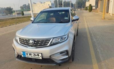 Proton X70 with Driver for Rent in Okara | Premium SUV Ameer Colony
