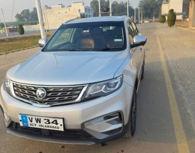 Proton X70 with Driver for Rent in Okara | Premium SUV Ameer Colony