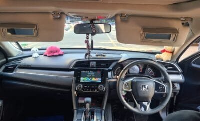 Honda Civic RS Turbo for Rent in DHA Lahore – Premium Chauffeur-Driven Sedan