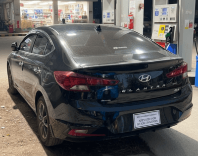 Hyundai Elantra for Rent in DHA and Bahria Town Karachi – Luxury Sedan Rental