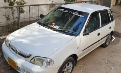Suzuki Cultus VXL for monthly rent in Karachi Jamshed Road