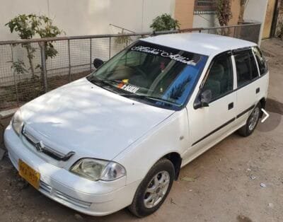 Suzuki Cultus VXL for monthly rent in Karachi Jamshed Road