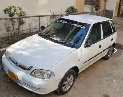 Suzuki Cultus VXL for monthly rent in Karachi Jamshed Road