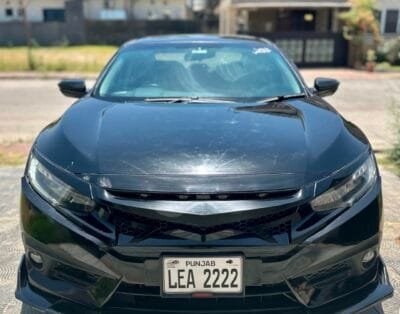 Honda Civic 2018 for Rent in Bahria Town – Premium Black Sedan Car Rental