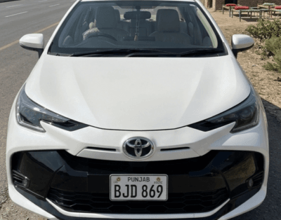 Toyota Yaris for Rent in Bani Gala Islamabad – Low Mileage Car Rental